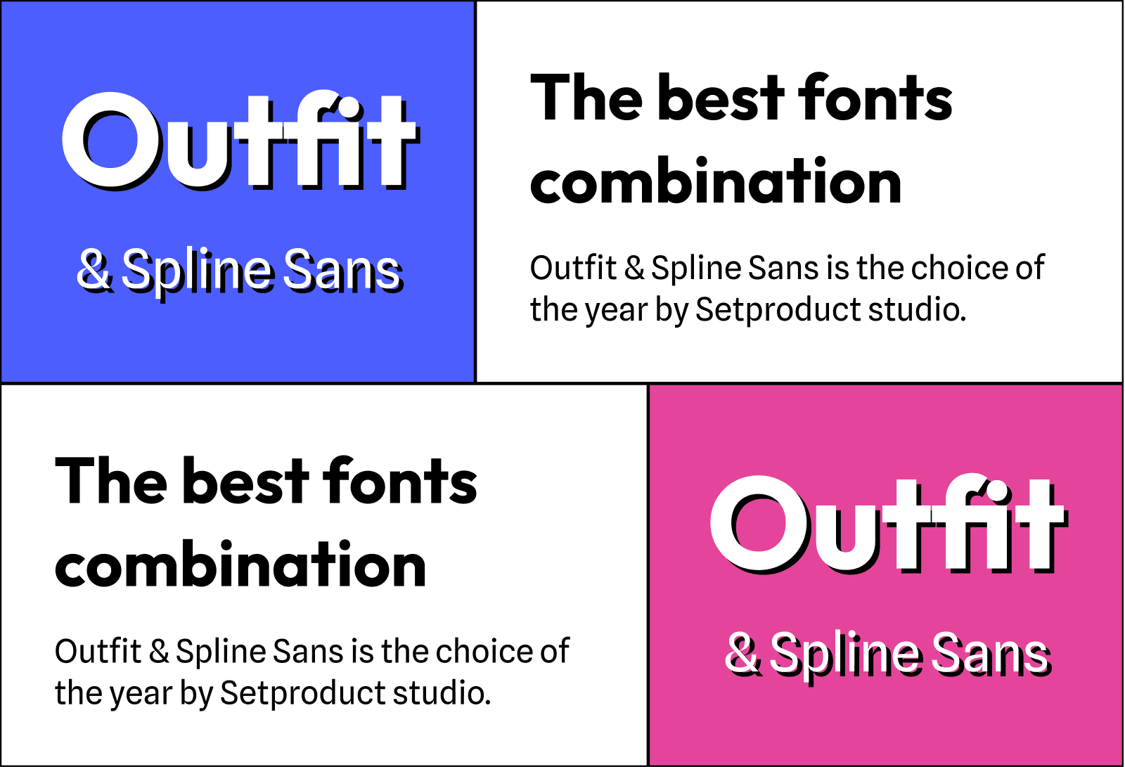 Best fonts combination for 2023 in graphic design