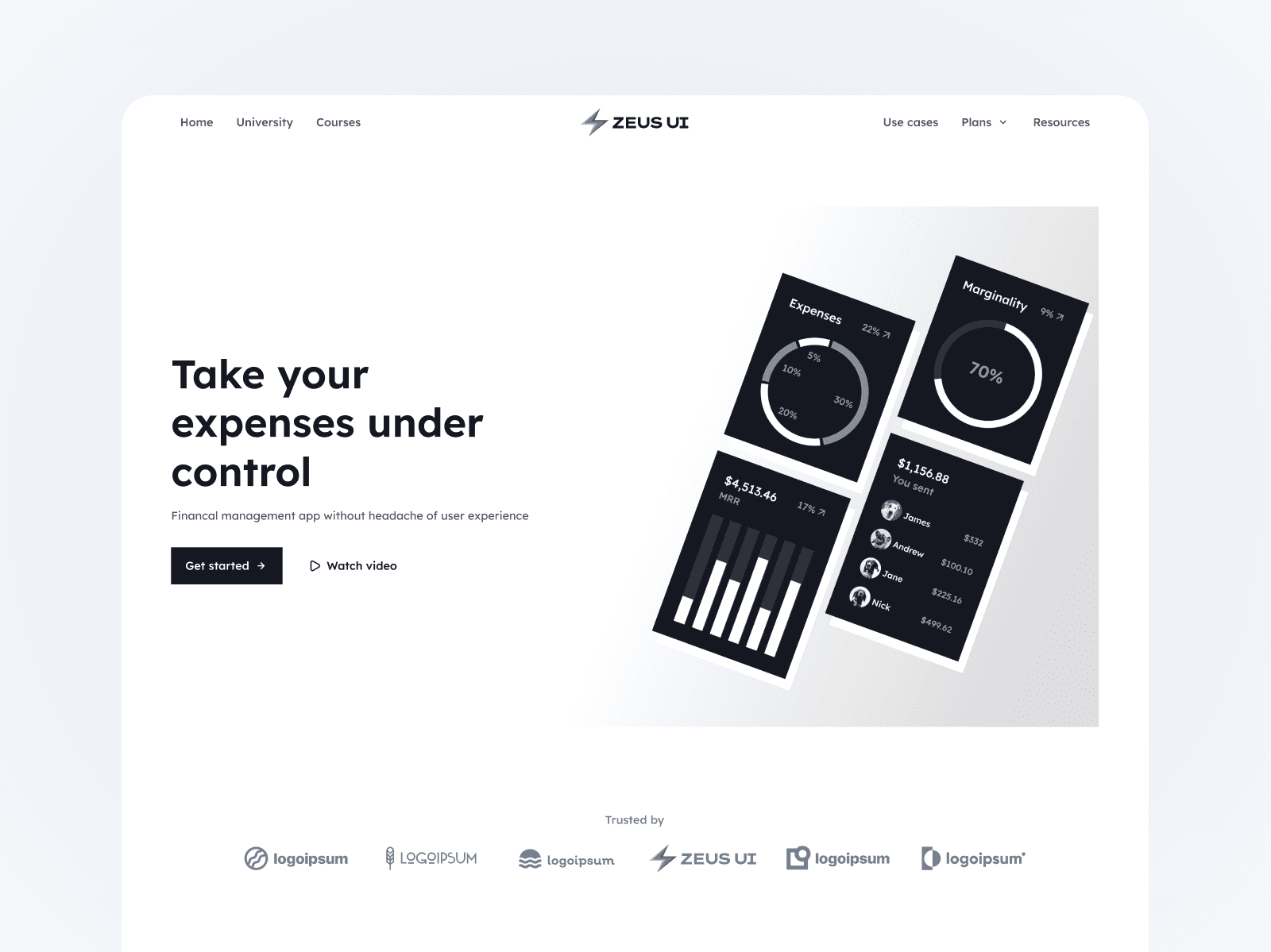 How to design a landing page - Images