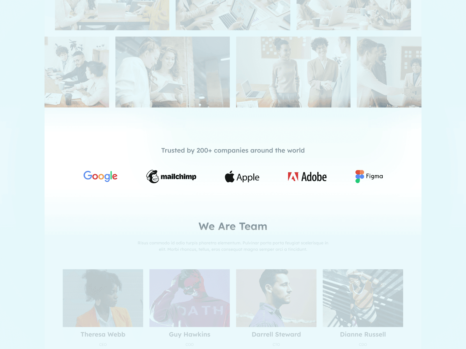 How to design a landing page - Logos