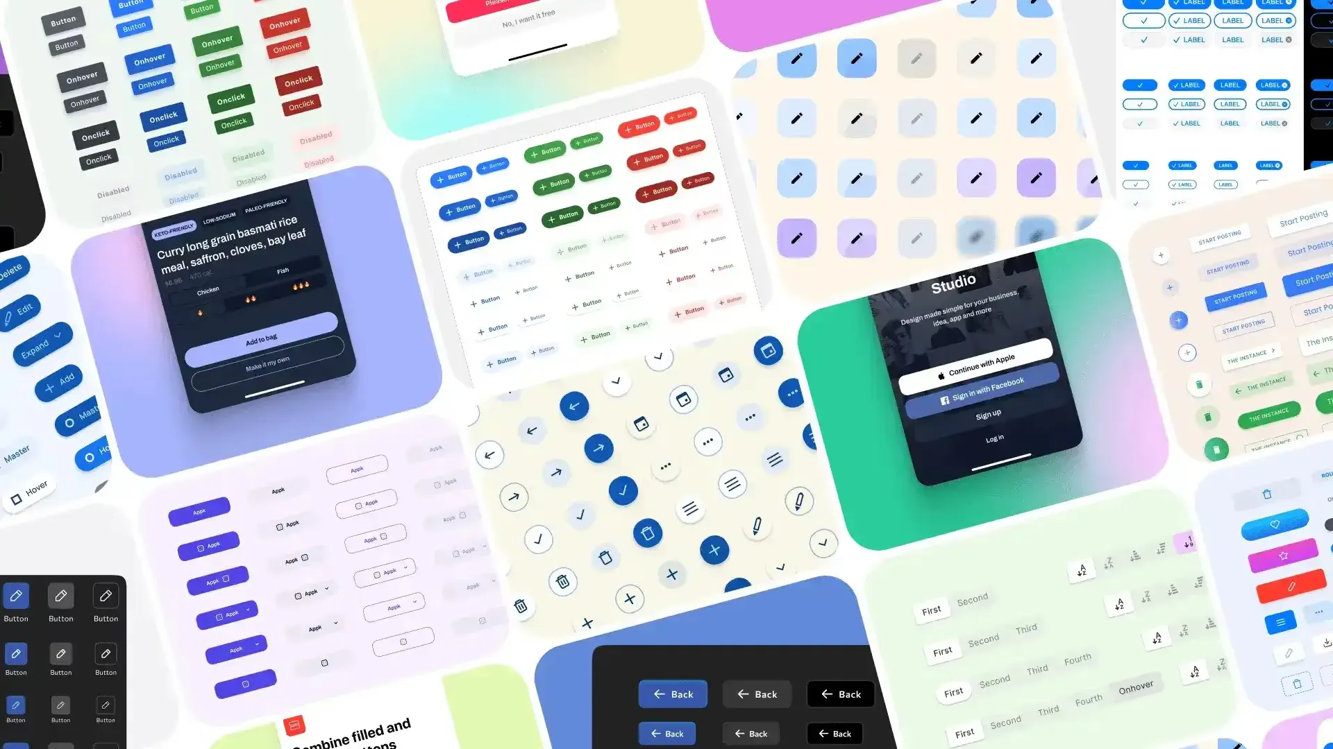 Buttons UI design – Comprehensive tutorial on UX, styles and usability