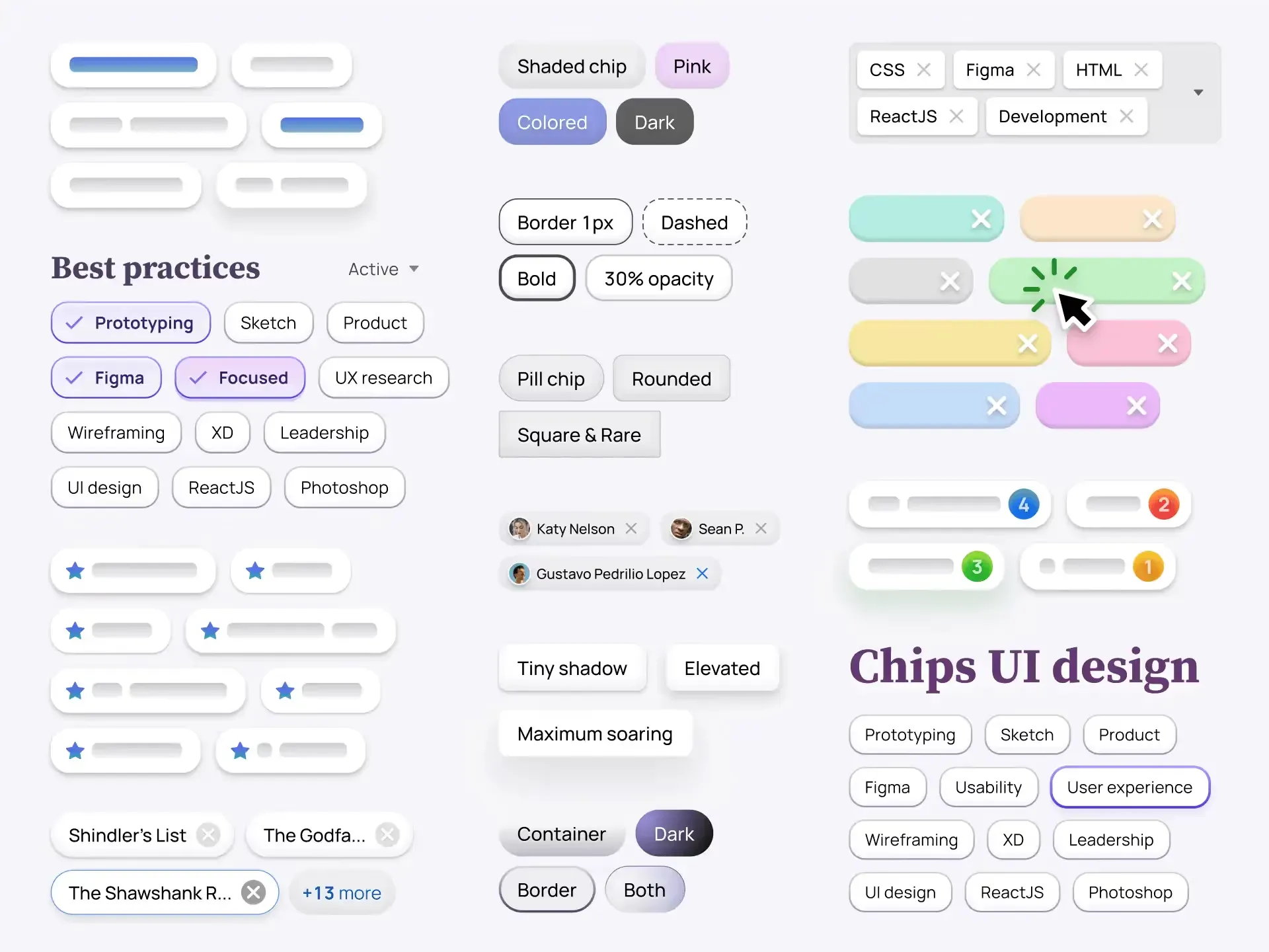 Chips UI Design – An essential tutorial for optimal UX & usability