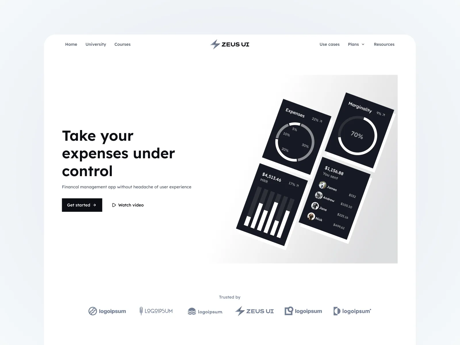 How to design a landing page - Images