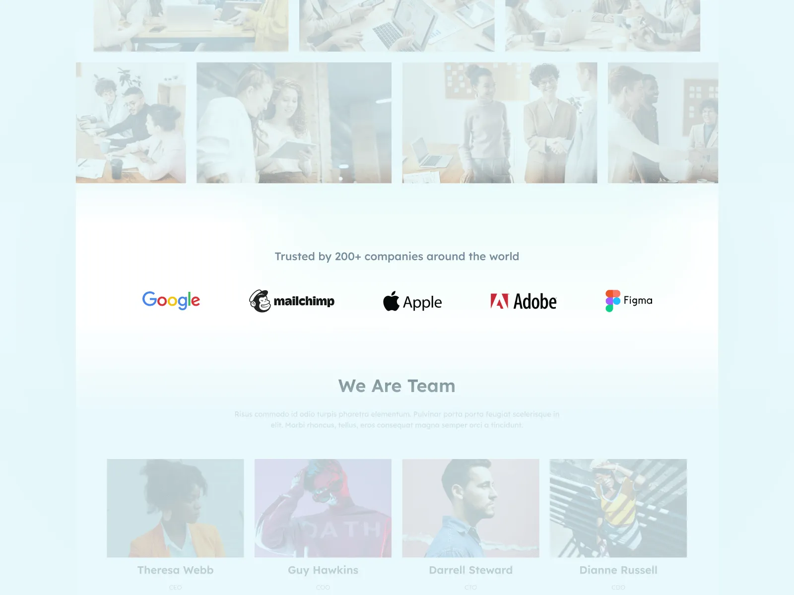 How to design a landing page - Logos