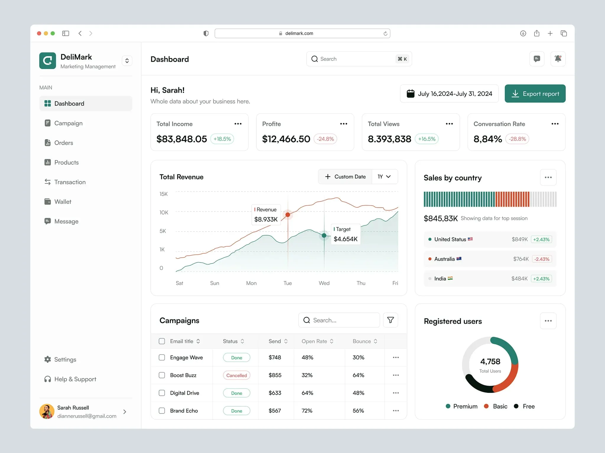 Delisa Agency design work featured in the article