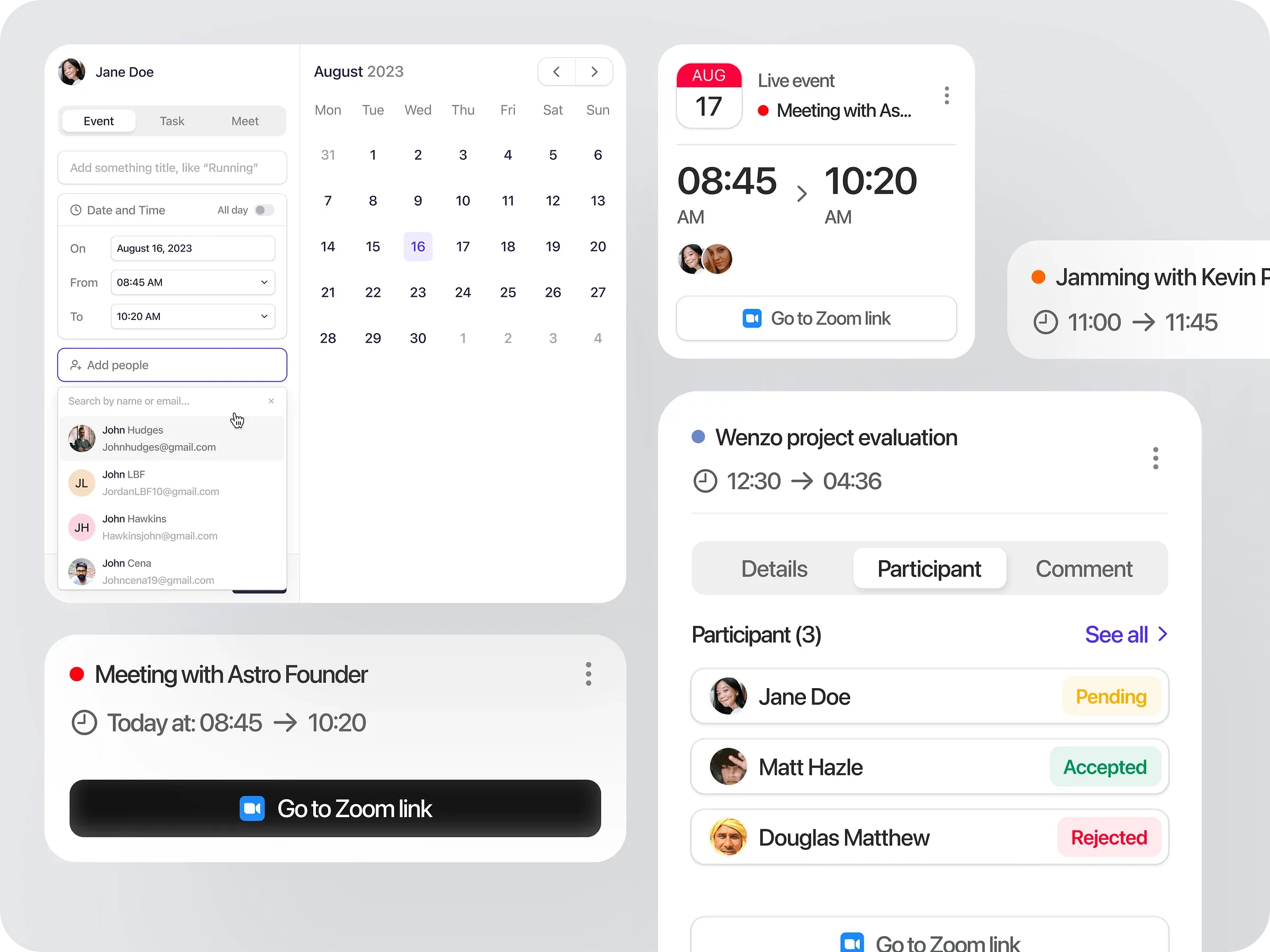 Types of Notification UI – Task & Appointment reminders