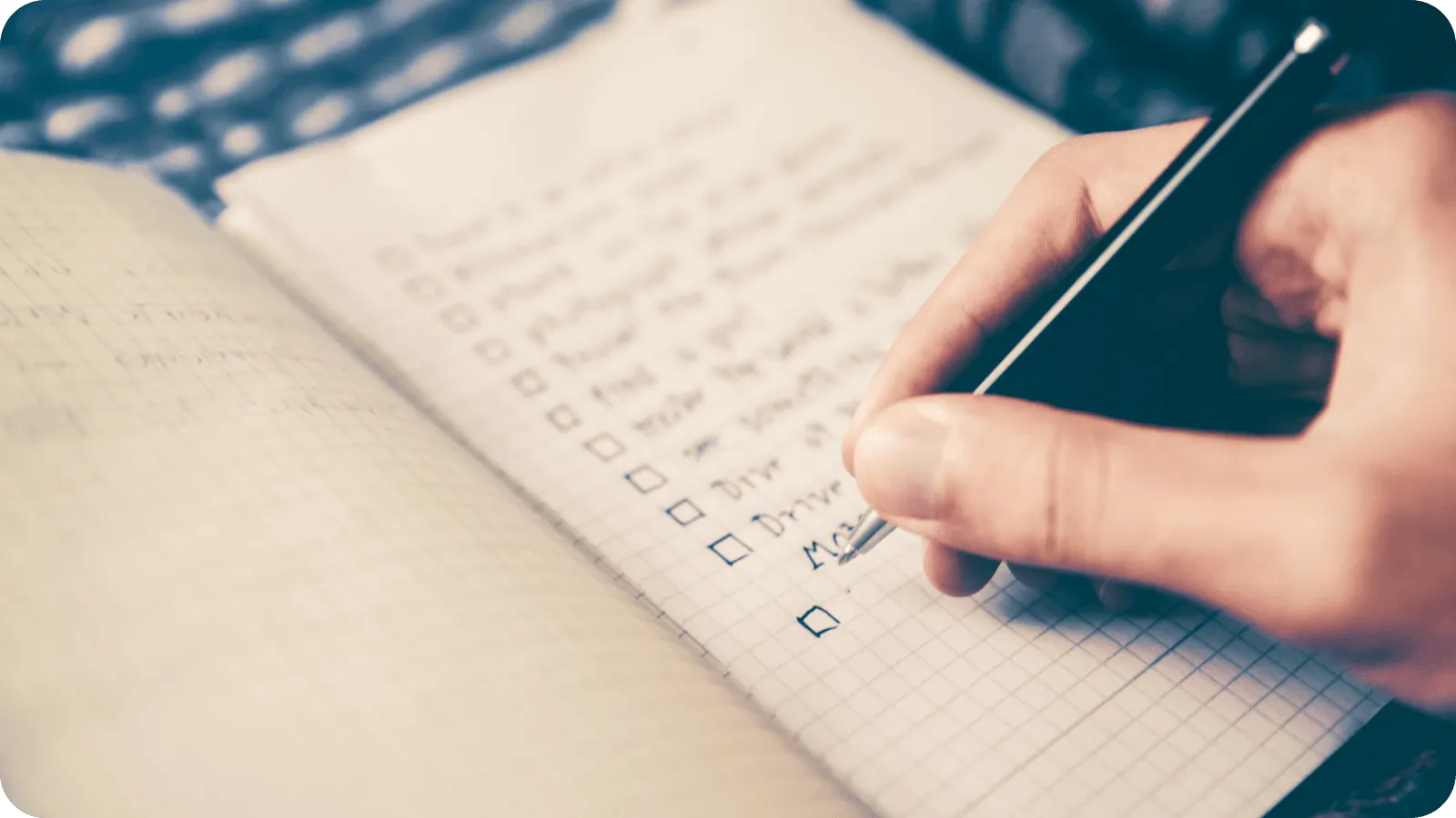 Design example illustrating plan your workday in advance
