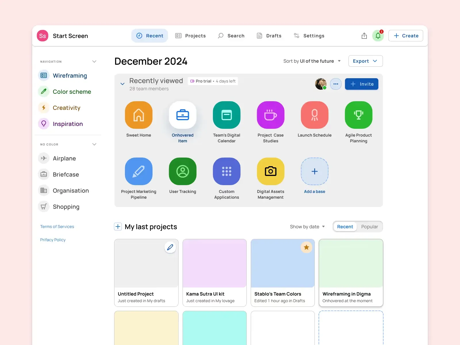 Design example illustrating material-x