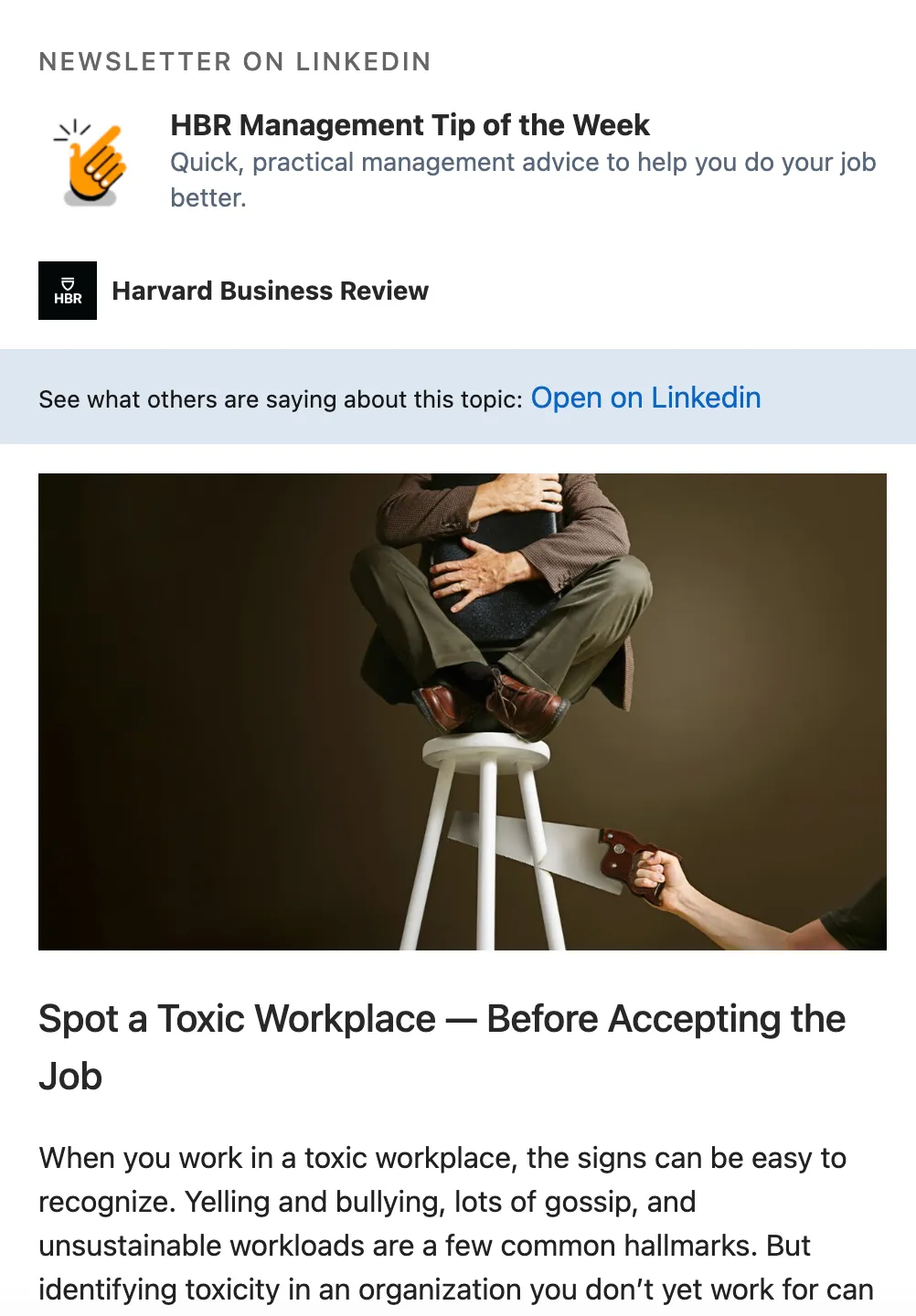 Social Media Embeds design work featured in the article