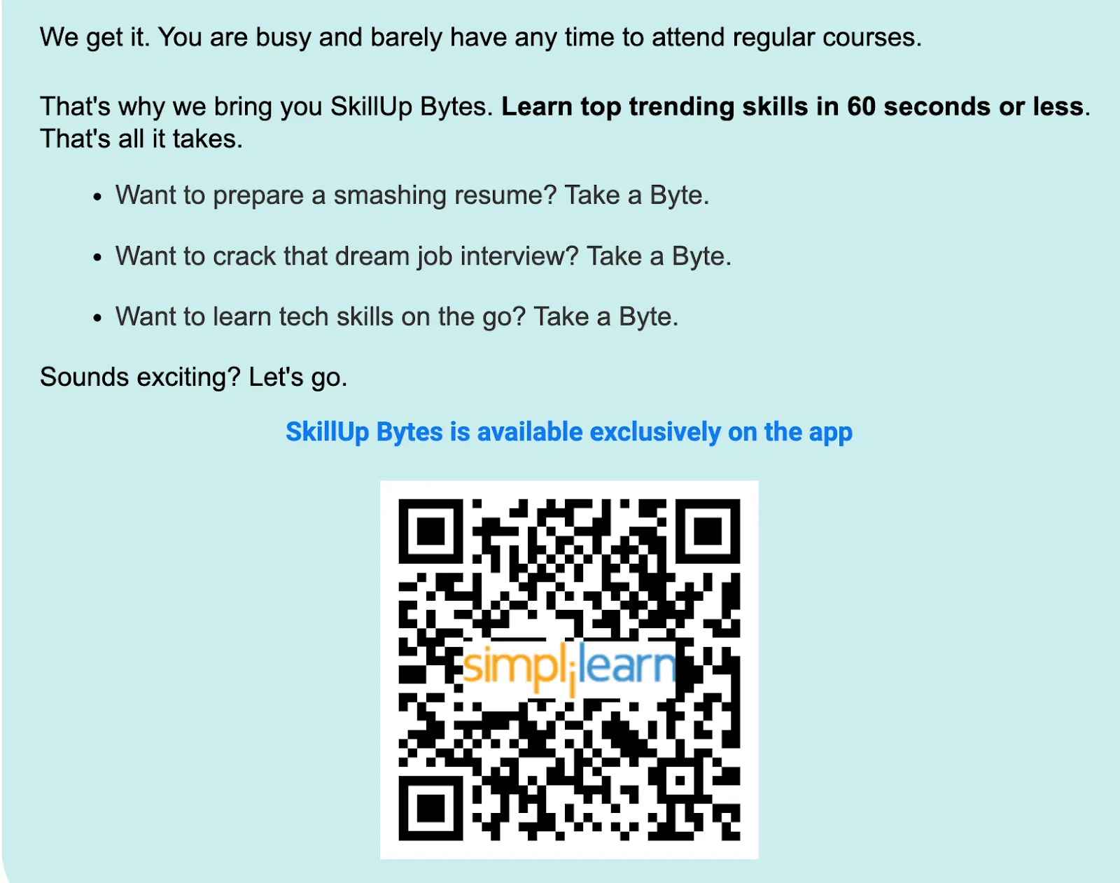 Design example illustrating qr codes