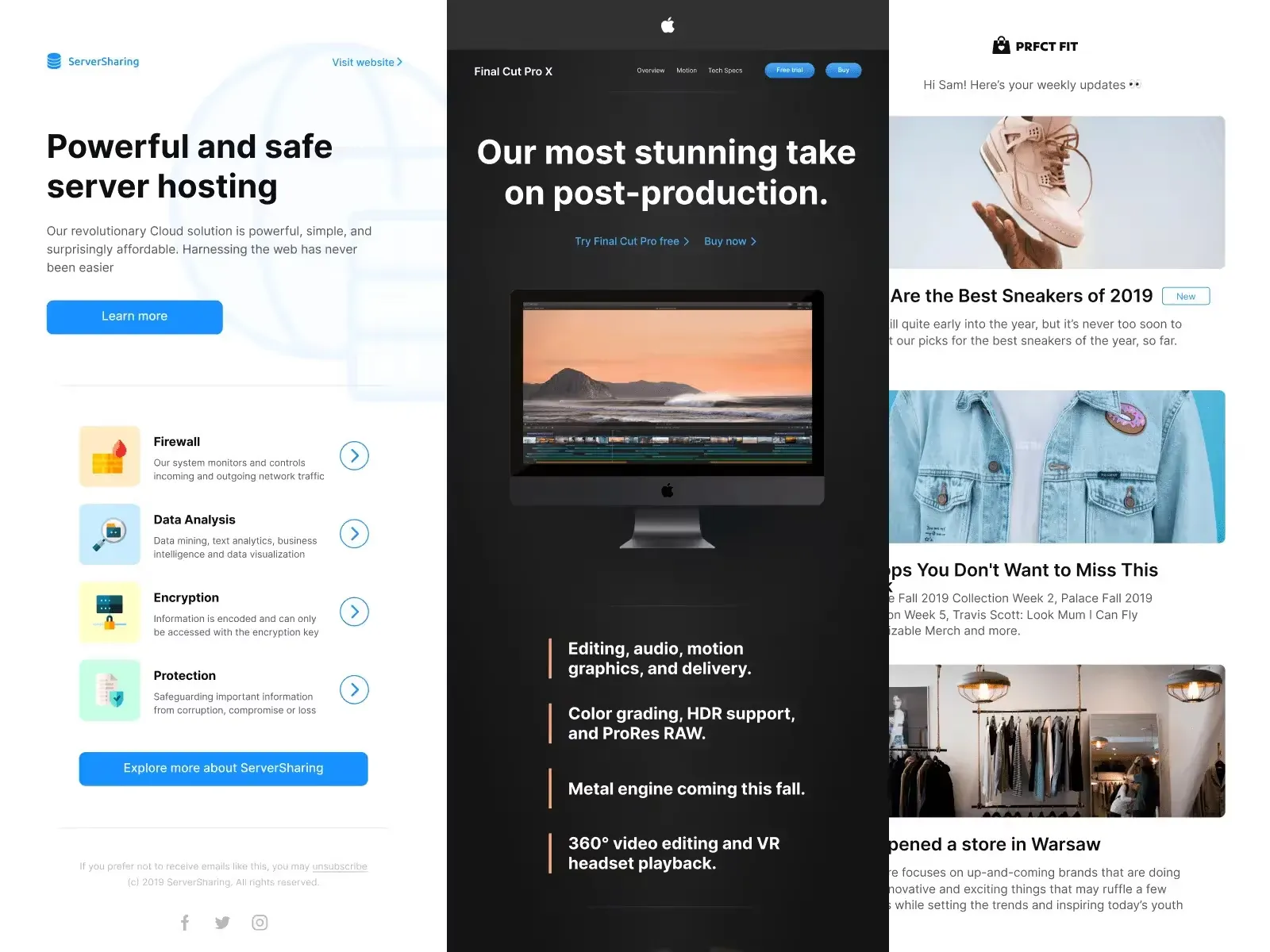 Figma email templates — Figma freebie
