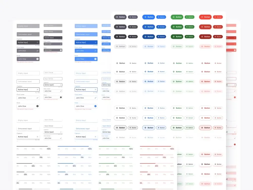 Figma React UI kit — Figma freebie