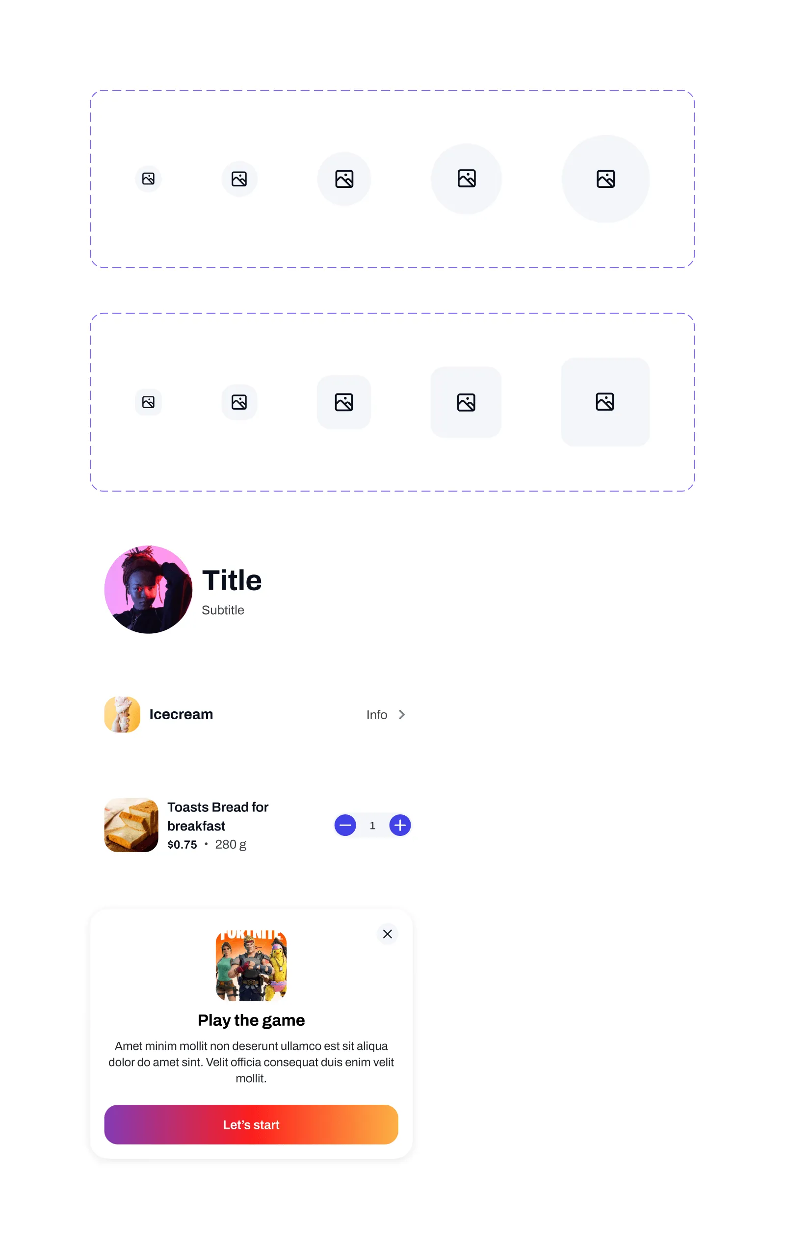 Image Placeholders