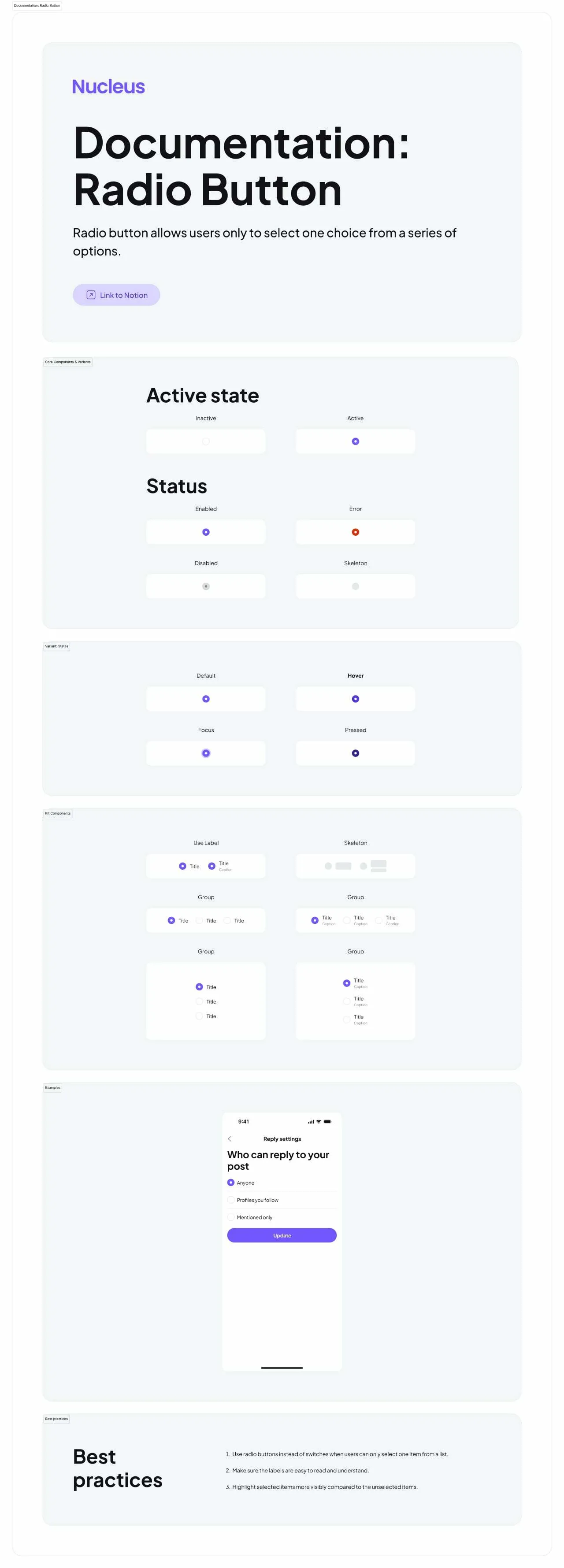 Radio Button