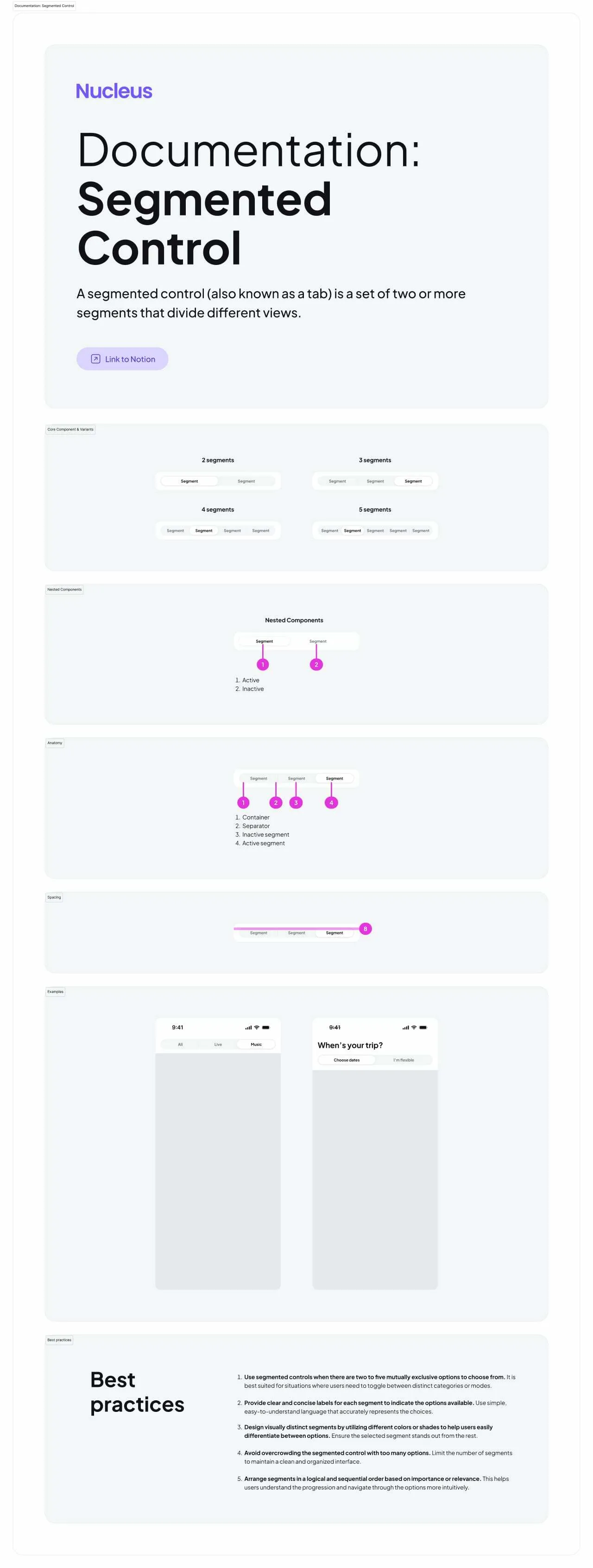 Segmented Control