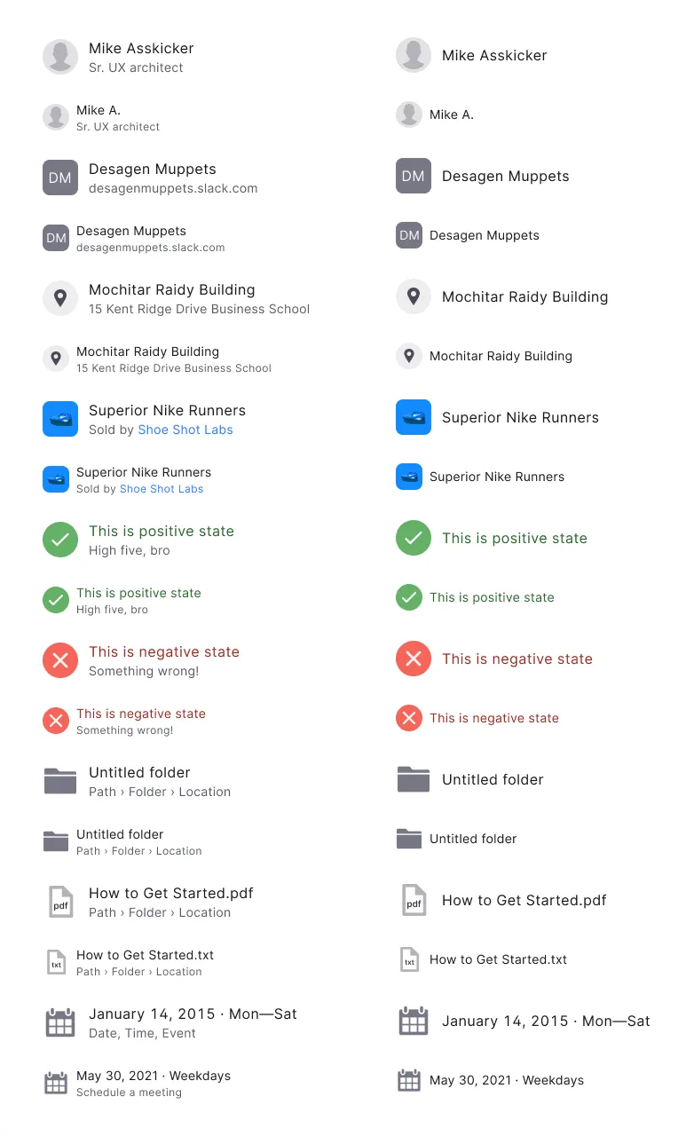 Lists