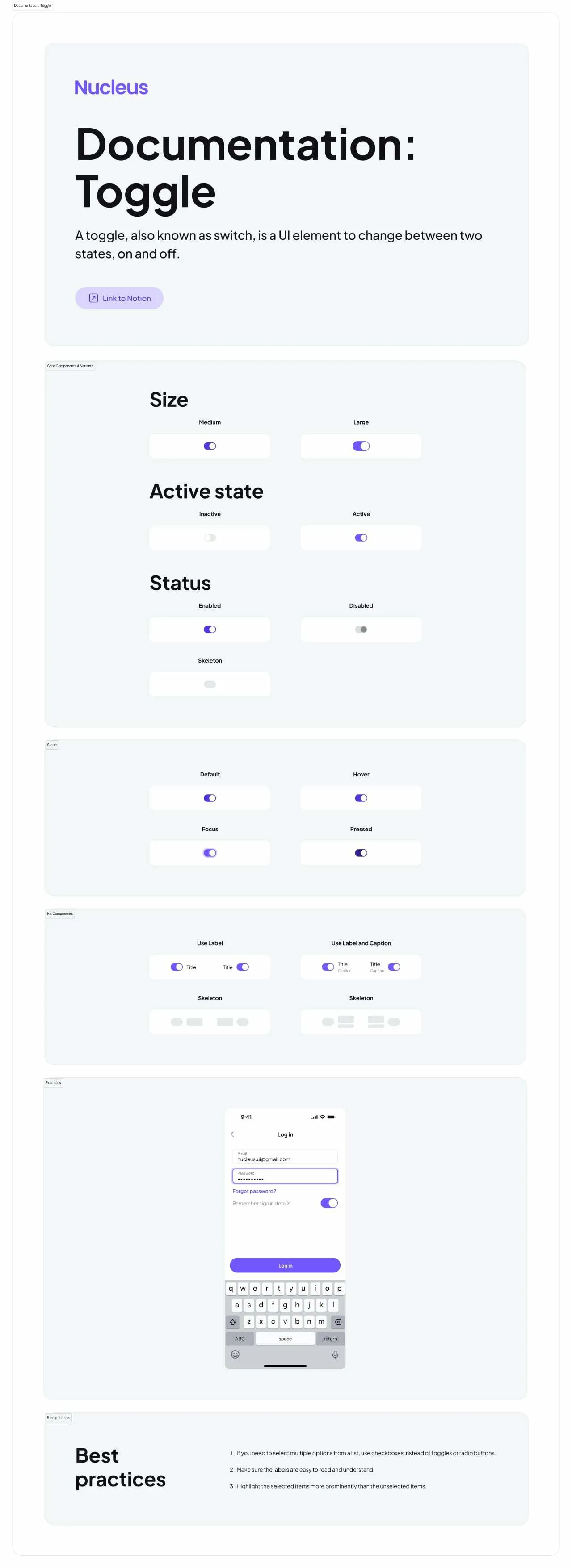 Toggle
