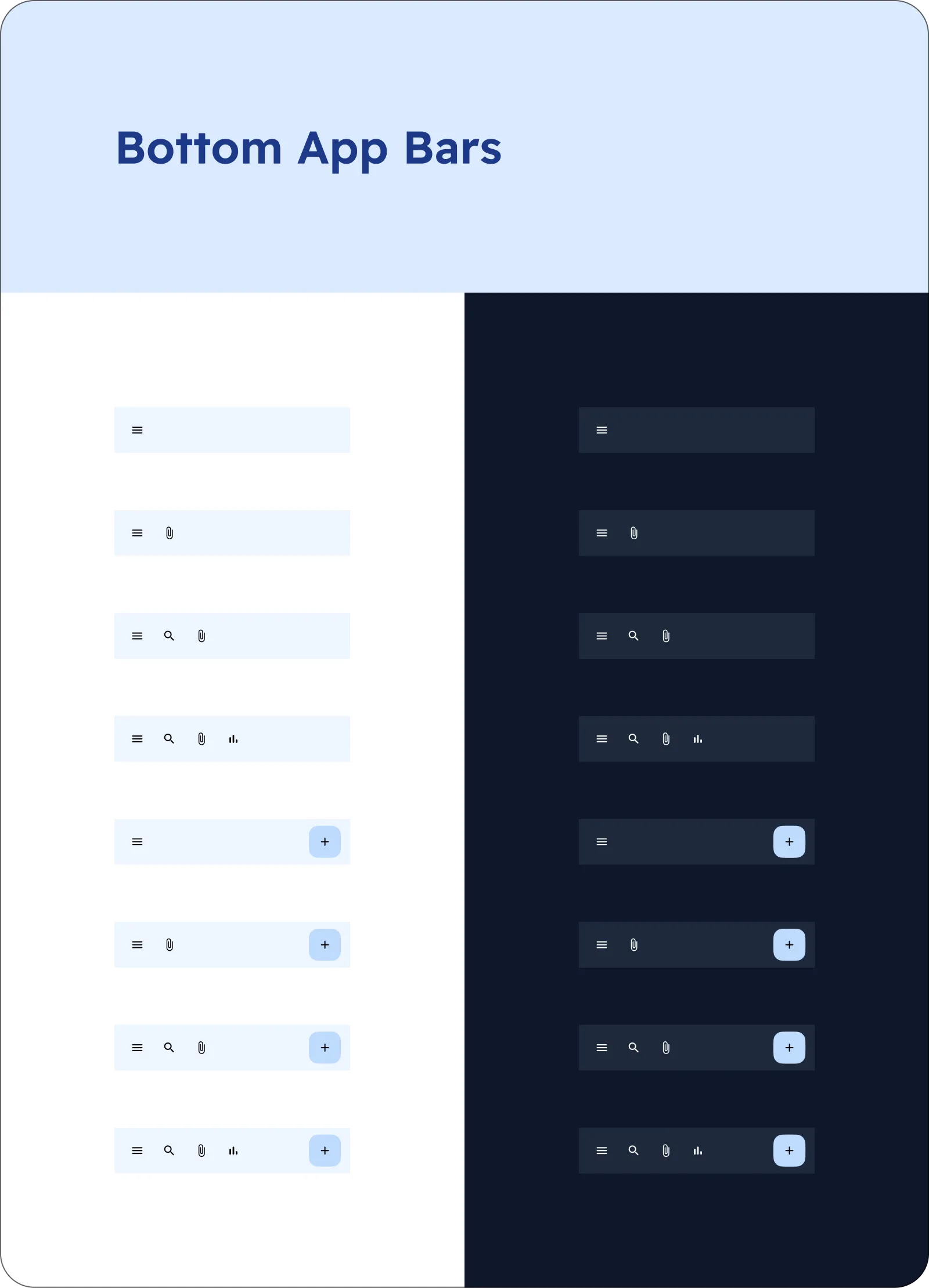 Bottom App Bars