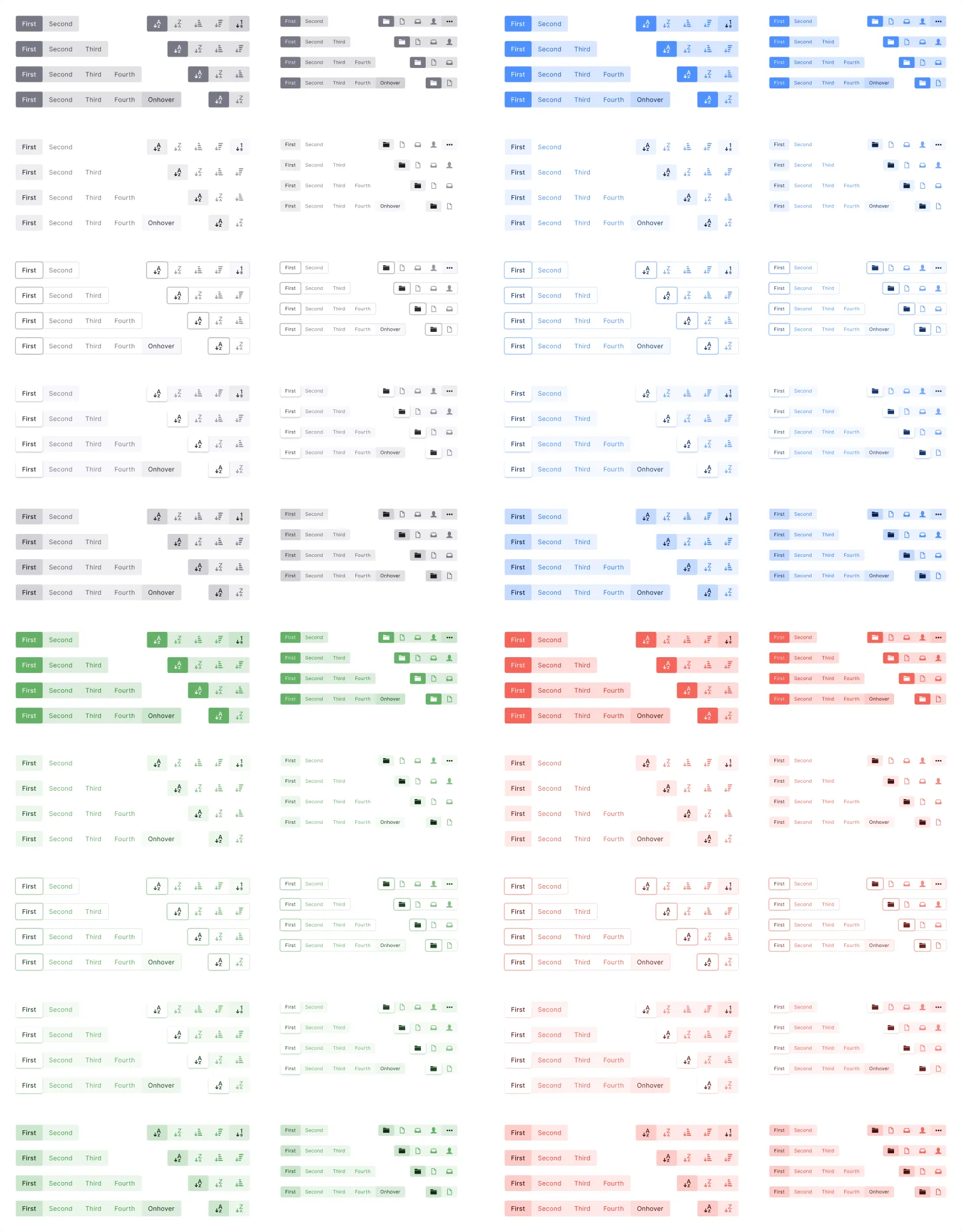 Segmented Tabs