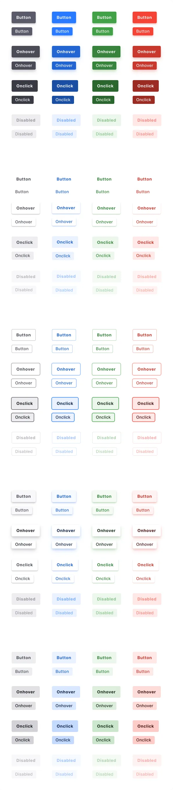 Default Buttons