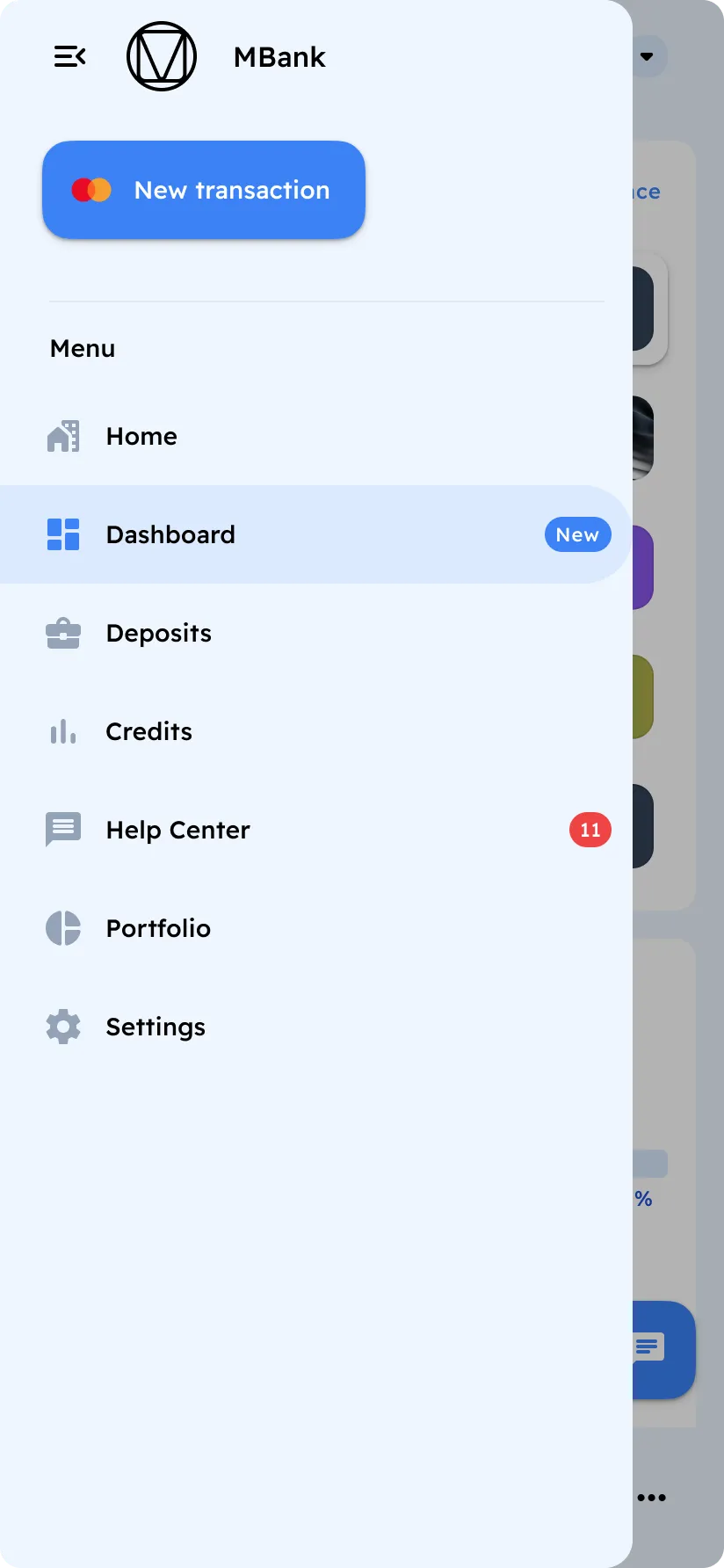Finances Navigation