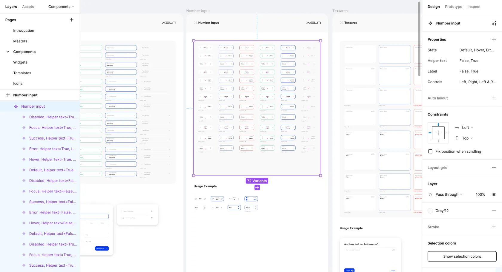 Xela UI kit for Figma & Flutter
