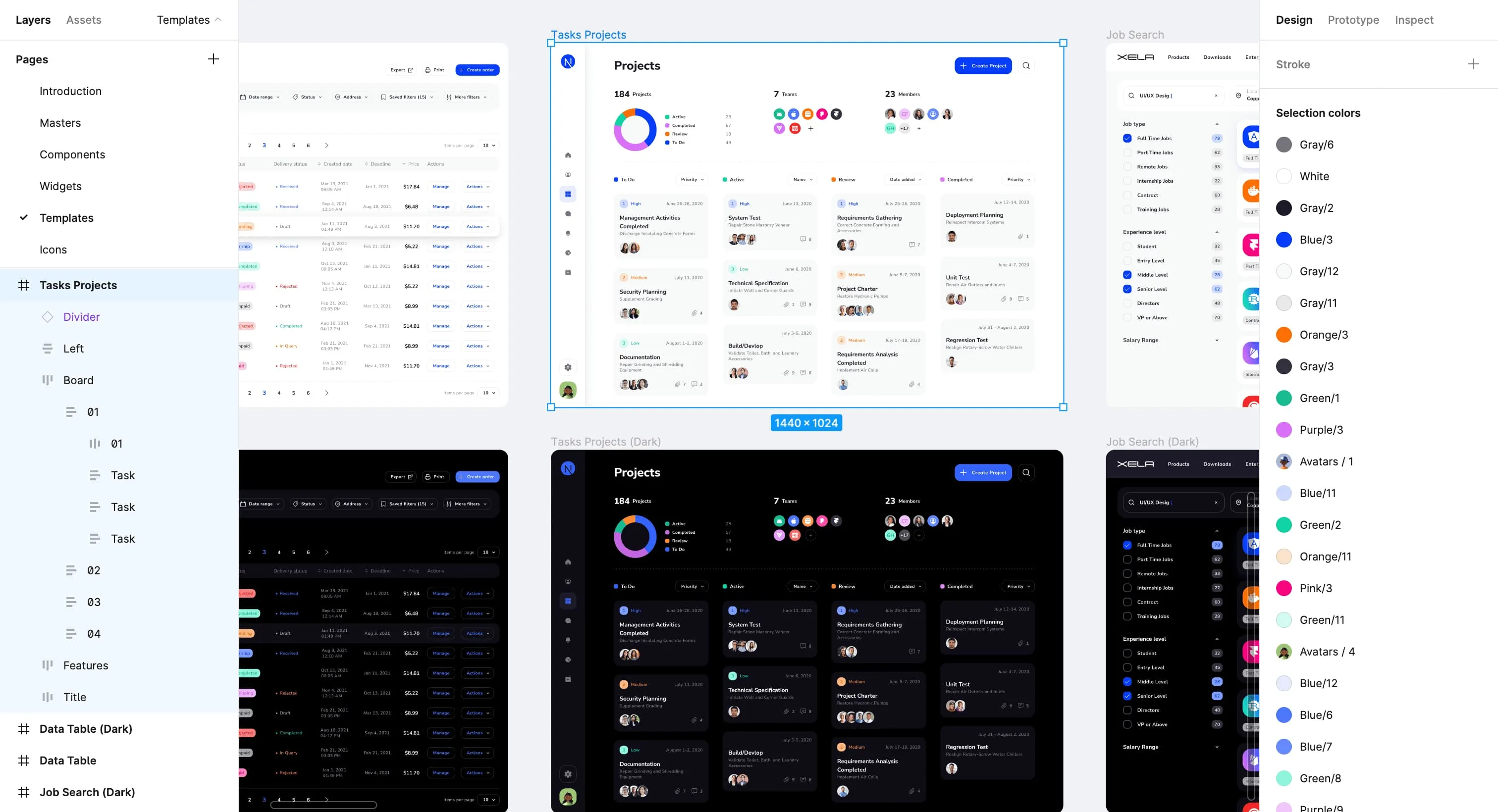 Xela UI kit for Figma & React