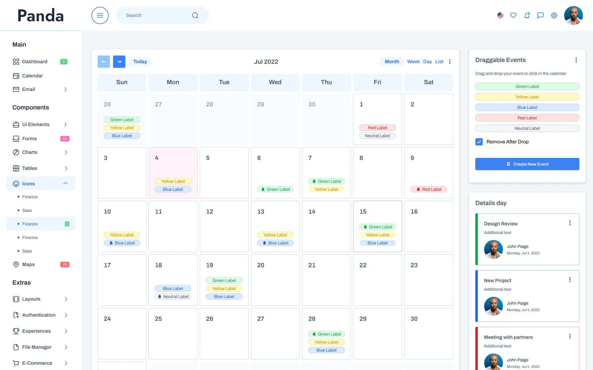 Calendar Light